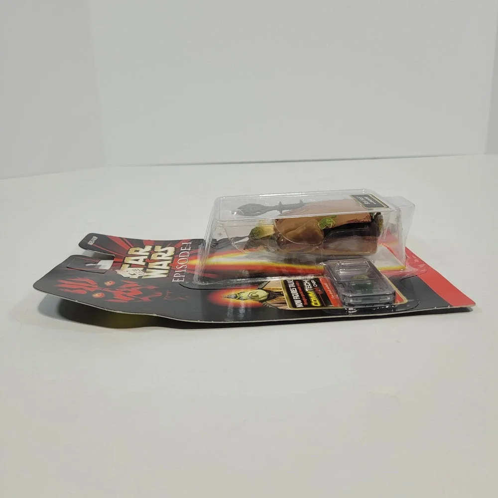 Star Wars Episode I Boss Nass Action Figure with Gungan Staff CommTech Chip 1998